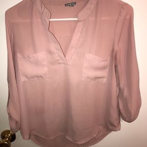 Light pink blouse